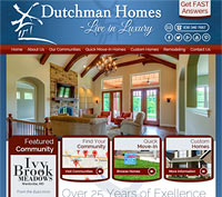 button for Dutchman Homes website description